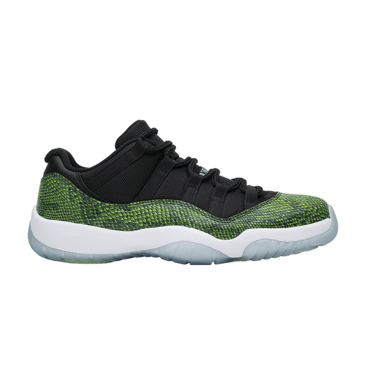 Jordan 11 Retro Low Green Snakeskin