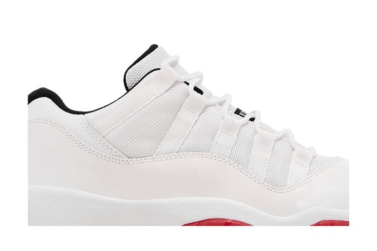 Jordan 11 Retro Low White Varsity Red (GS)