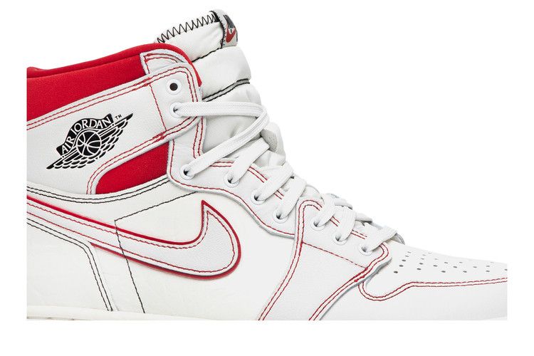Jordan 1 Retro High Phantom Gym Red