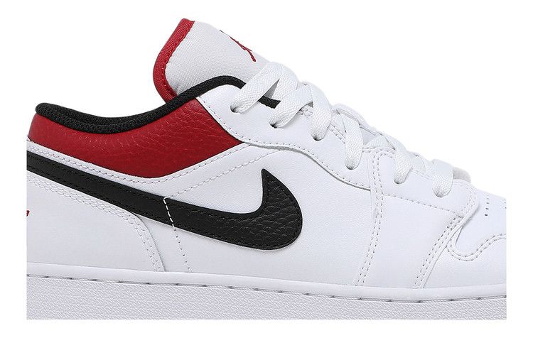 Jordan 1 Low White Gym Red (GS)