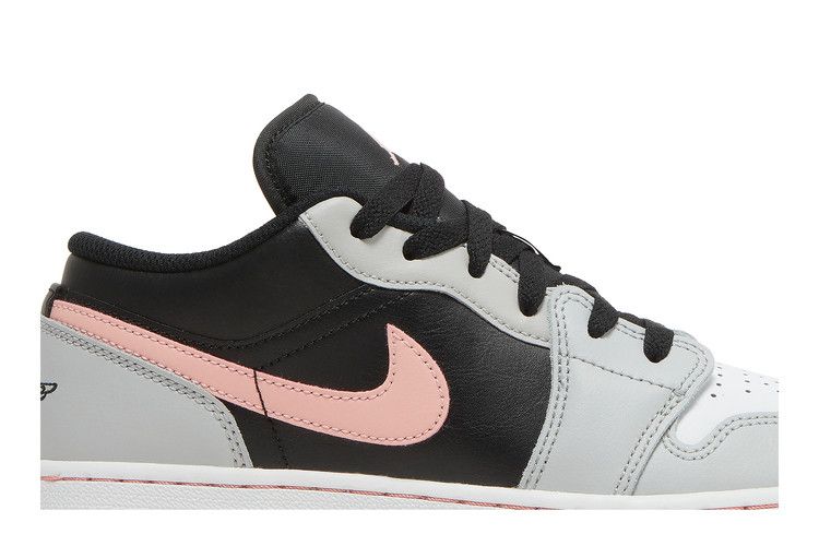 Jordan 1 Low Black Grey Pink (GS)