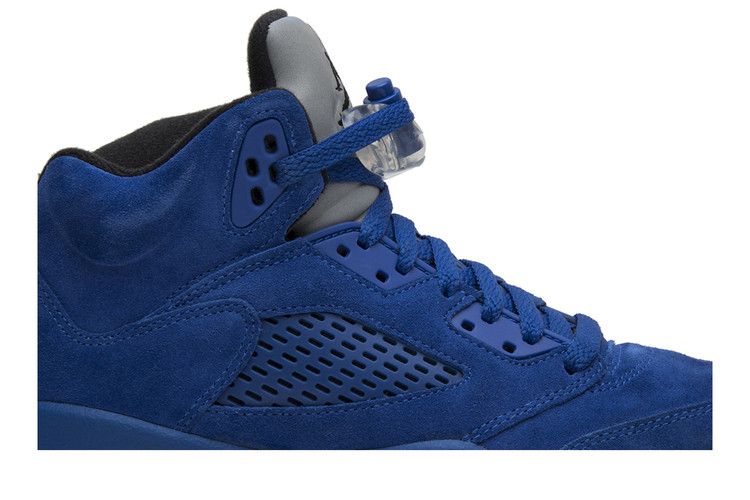 Jordan 5 Retro Blue Suede (GS)