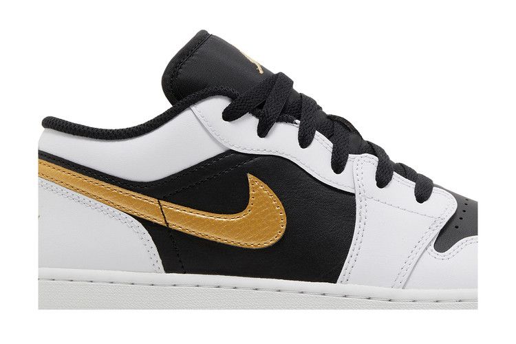 Jordan 1 Low Gold Swoosh (GS)