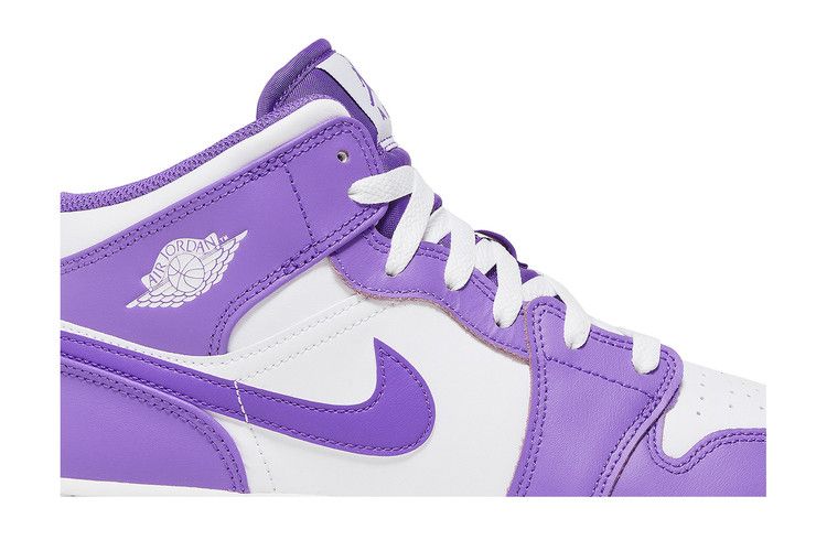 Jordan 1 Mid Purple Venom (GS)