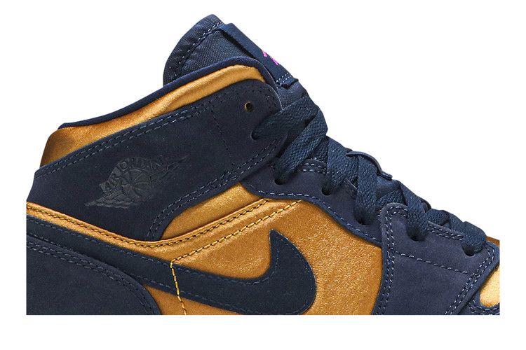 Jordan 1 Mid Obsidian Desert Ochre (GS)