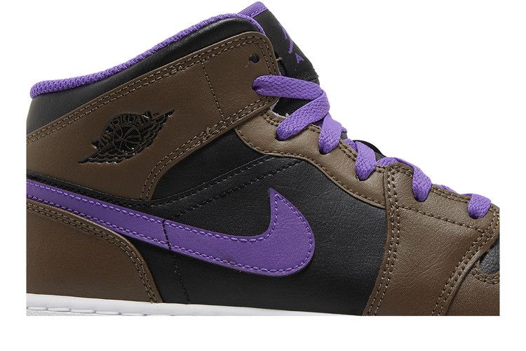 Jordan 1 Mid Purple Mocha (GS)