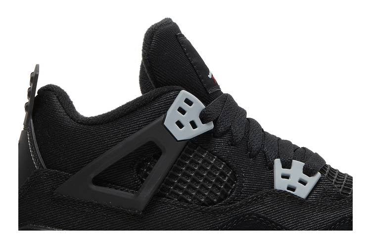 Jordan 4 Retro Black Canvas (GS)
