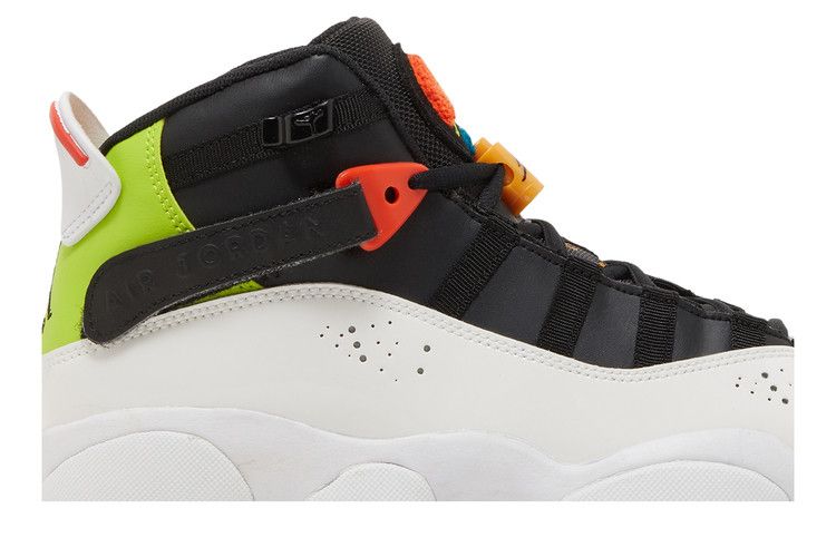 Jordan 6 Rings White Neon Green (GS)