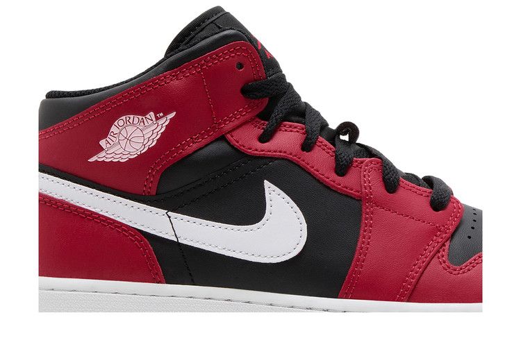 Jordan 1 Mid Gym Red Black White (GS)