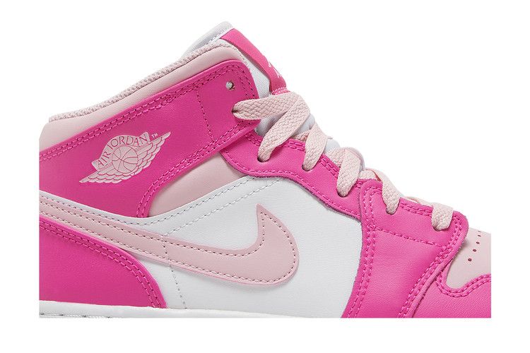 Jordan 1 Mid Fierce Pink (GS)