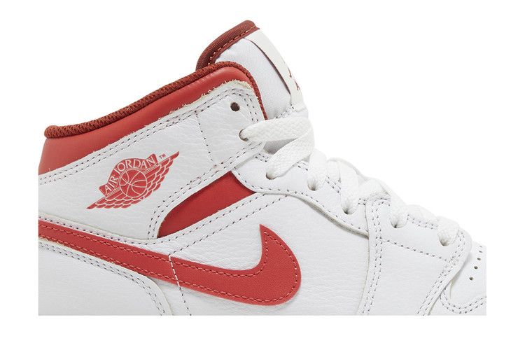 Jordan 1 Mid SE White Dune Red (GS)