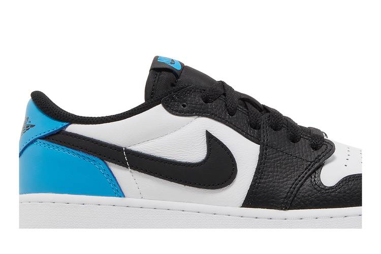 Jordan 1 Retro Low OG Black Dark Powder Blue (GS)