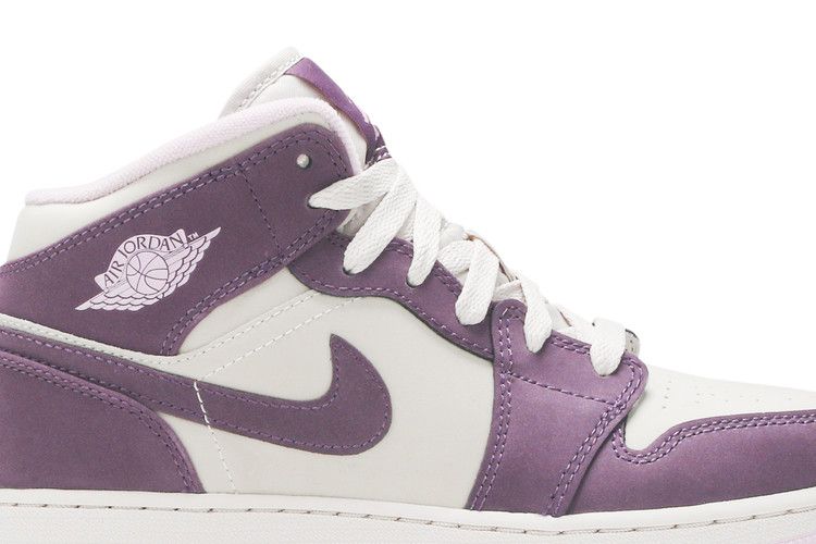Jordan 1 Mid Pro Purple Desert Sand (GS)
