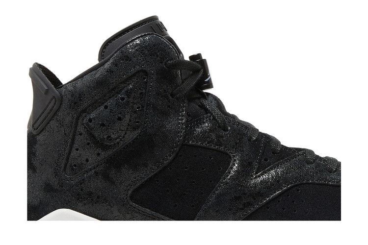 Jordan 6 Retro Heiress Black Suede (GS)
