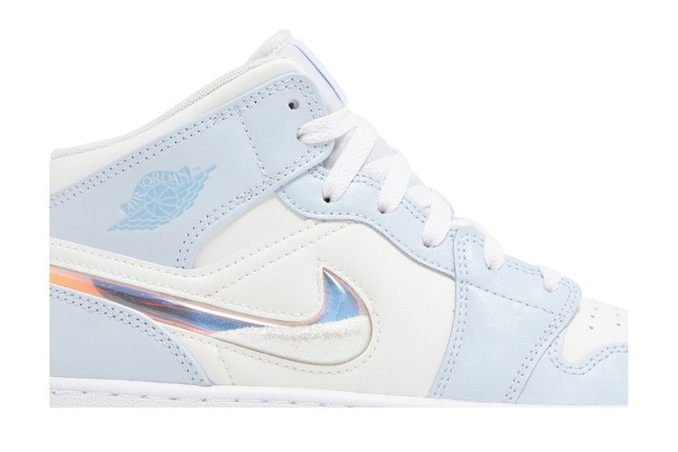 Jordan 1 Mid SE Glitter Swoosh (GS)