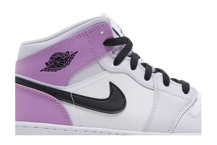 Jordan 1 Mid Barely Grape (GS)