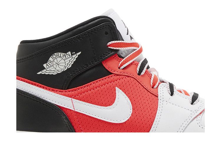 Jordan 1 Mid SE White Black Infrared (GS)