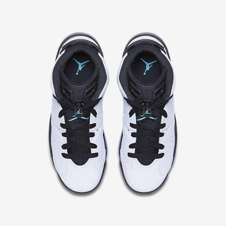 Jordan 6 Retro White Jade Black (GS)