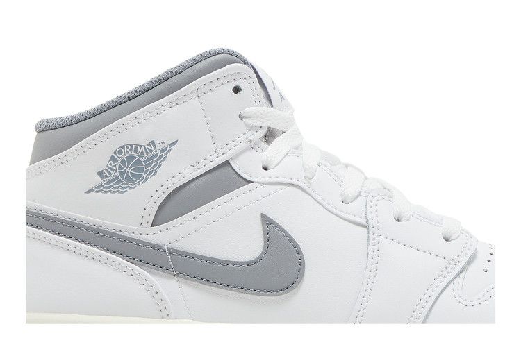 Air Jordan 1 Mid Neutral Grey (GS)