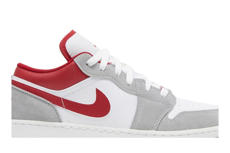 Jordan 1 Low SE Smoke Grey Gym Red (GS)