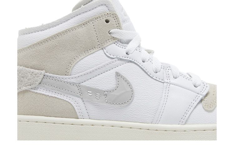 Jordan 1 Mid SE Craft Inside Out Tech Grey (GS)