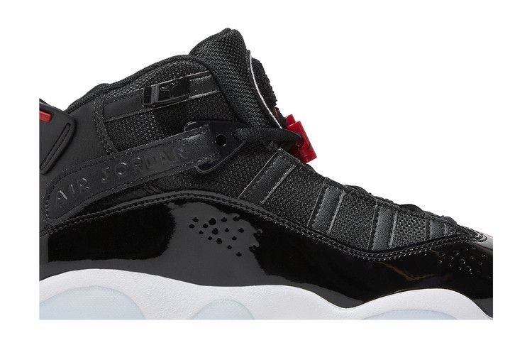 Jordan 6 Rings Black White Gym Red (GS)