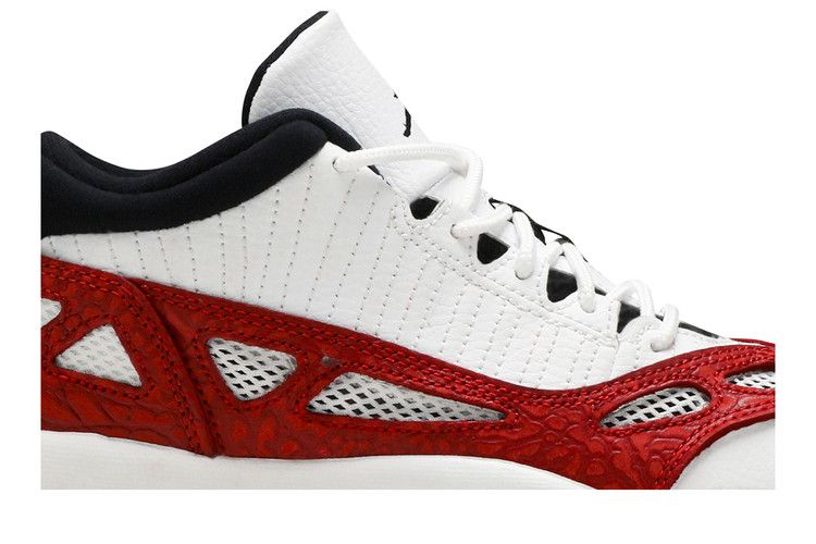 Jordan 11 Retro Low IE White Gym Red (GS)