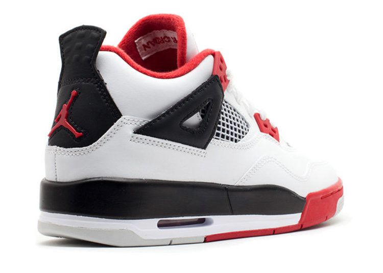 Jordan 4 Retro Fire Red (2012) (GS)