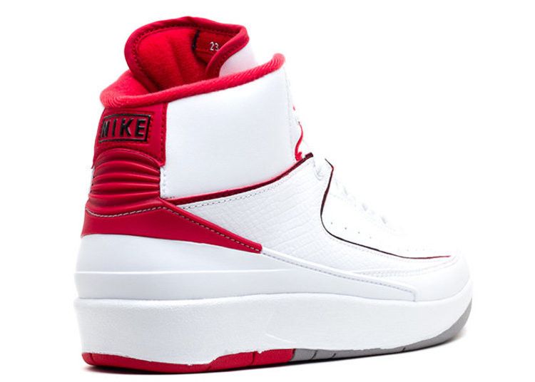 Jordan 2 Retro White Red (2014) (GS)