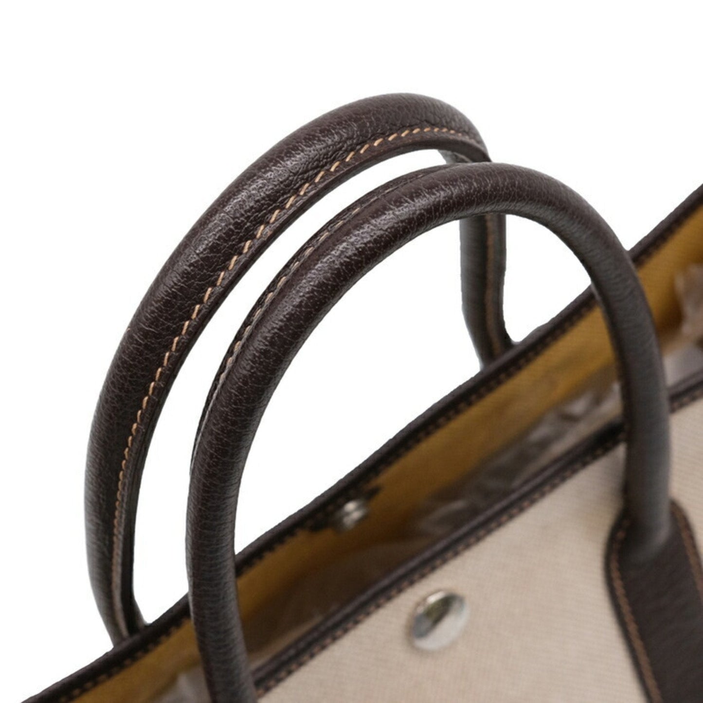 Garden Party Tote Toile and Leather 30