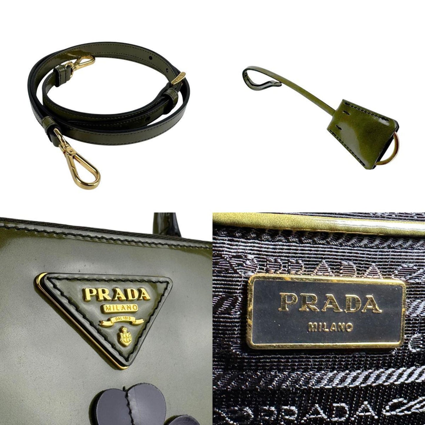 Flowers Galleria Double Zip Tote Spazzolato Leather Medium