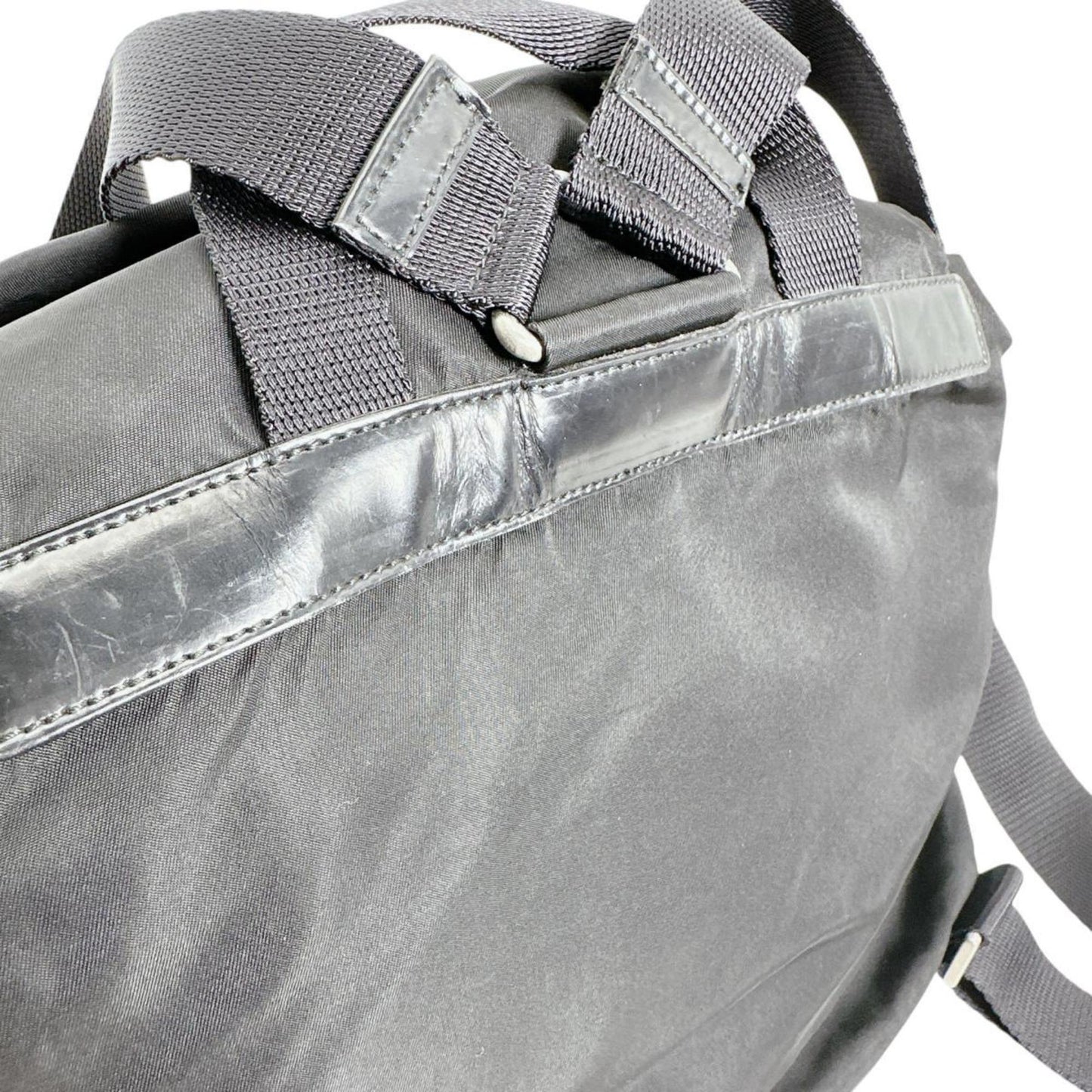 Double Front Pocket Backpack Tessuto Small