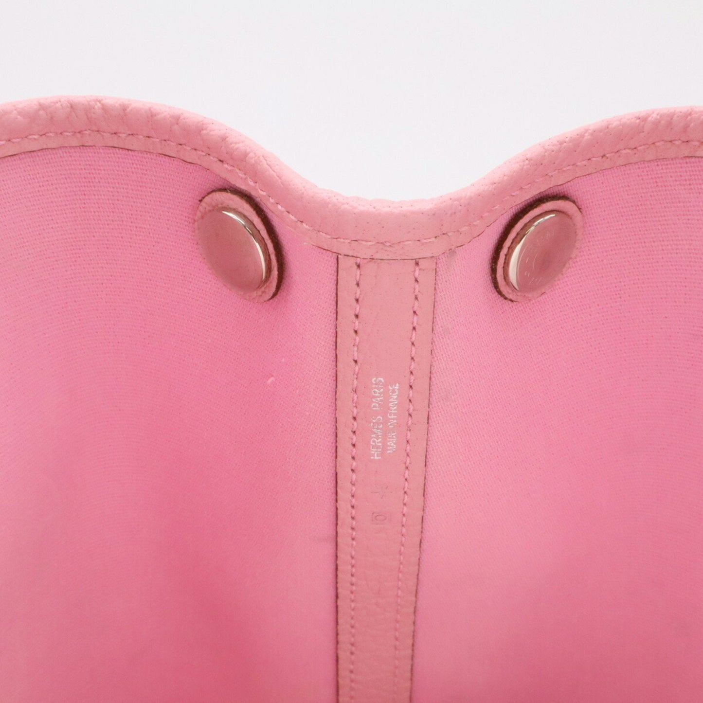 Garden Party Tote Toile and Leather 30