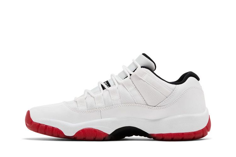 Jordan 11 Retro Low White Varsity Red (GS)