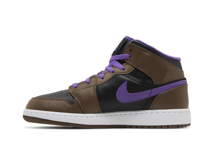 Jordan 1 Mid Purple Mocha (GS)
