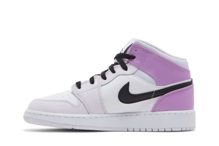 Jordan 1 Mid Barely Grape (GS)