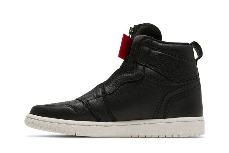 Jordan 1 Retro High Zip Black Gym Red Phantom (Women's)