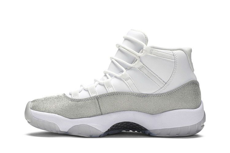 Jordan 11 Retro White Metallic Silver (Women's)