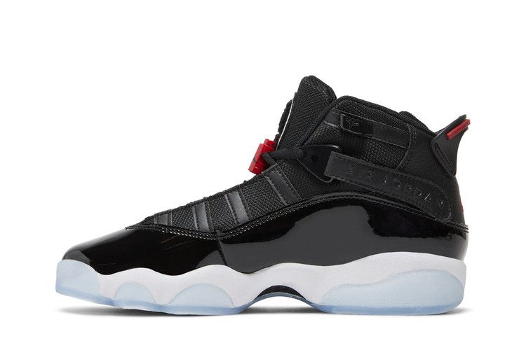 Jordan 6 Rings Black White Gym Red (GS)