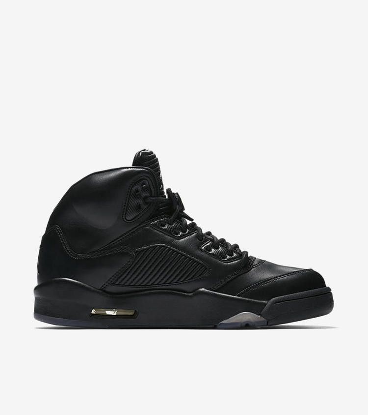 Jordan 5 Retro Premium Triple Black