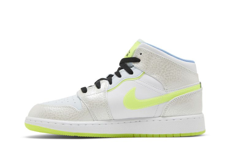 Jordan 1 Mid SE Warped Swoosh (GS)