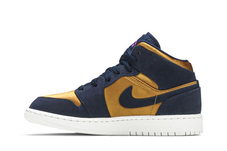 Jordan 1 Mid Obsidian Desert Ochre (GS)