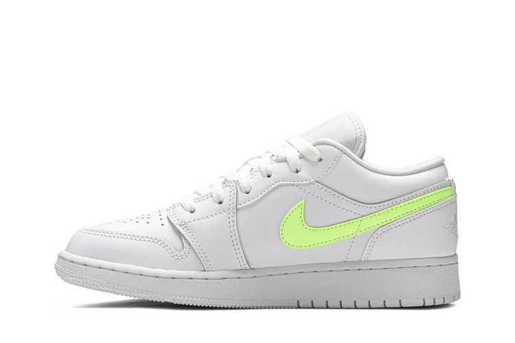 Jordan 1 Low White Neon (GS)