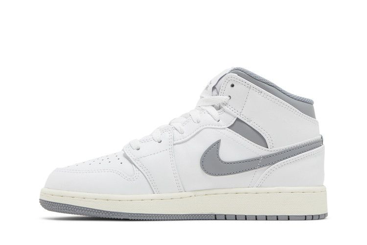 Air Jordan 1 Mid Neutral Grey (GS)