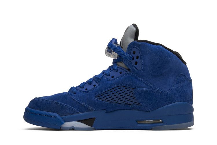 Jordan 5 Retro Blue Suede (GS)