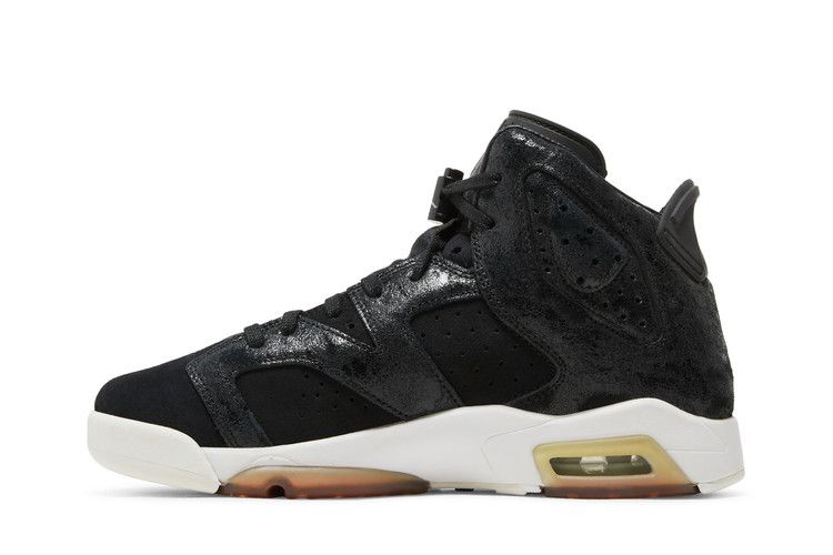 Jordan 6 Retro Heiress Black Suede (GS)