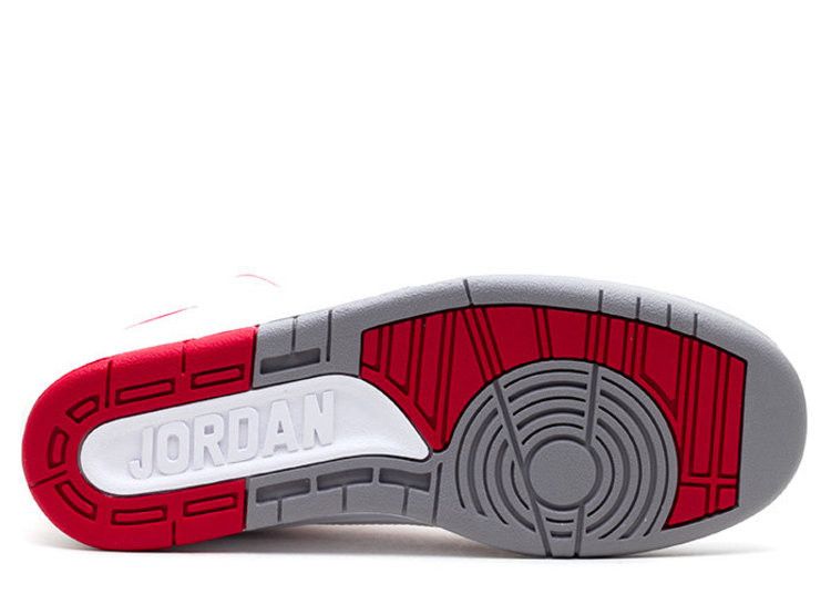 Jordan 2 Retro White Red (2014) (GS)