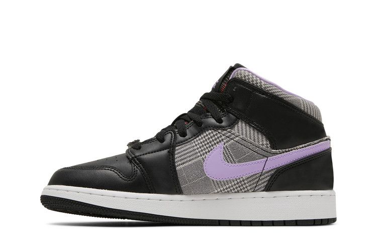 Jordan 1 Mid SE Houndstooth (GS)