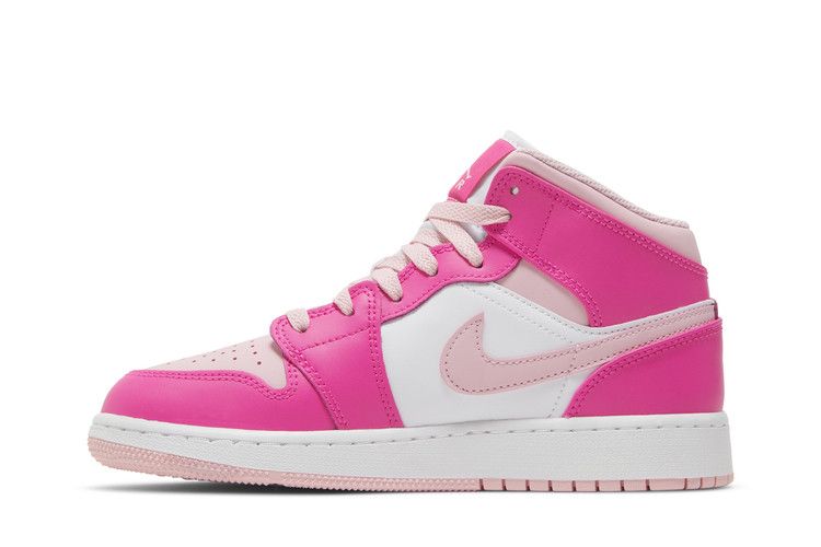 Jordan 1 Mid Fierce Pink (GS)