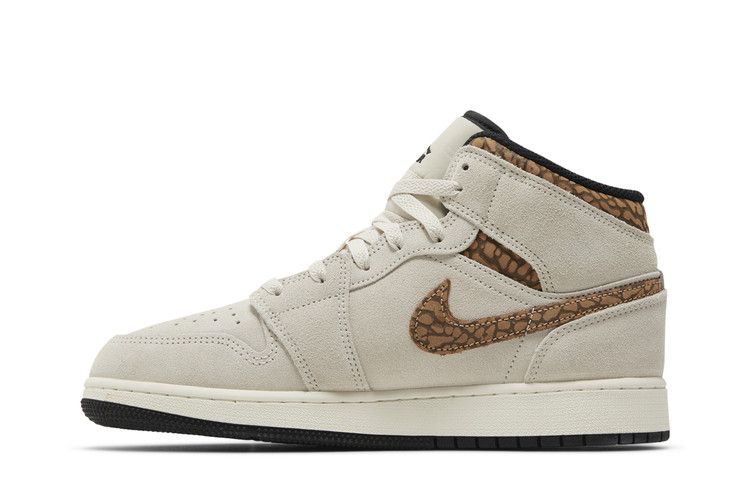 Jordan 1 Mid SE Brown Elephant (GS)